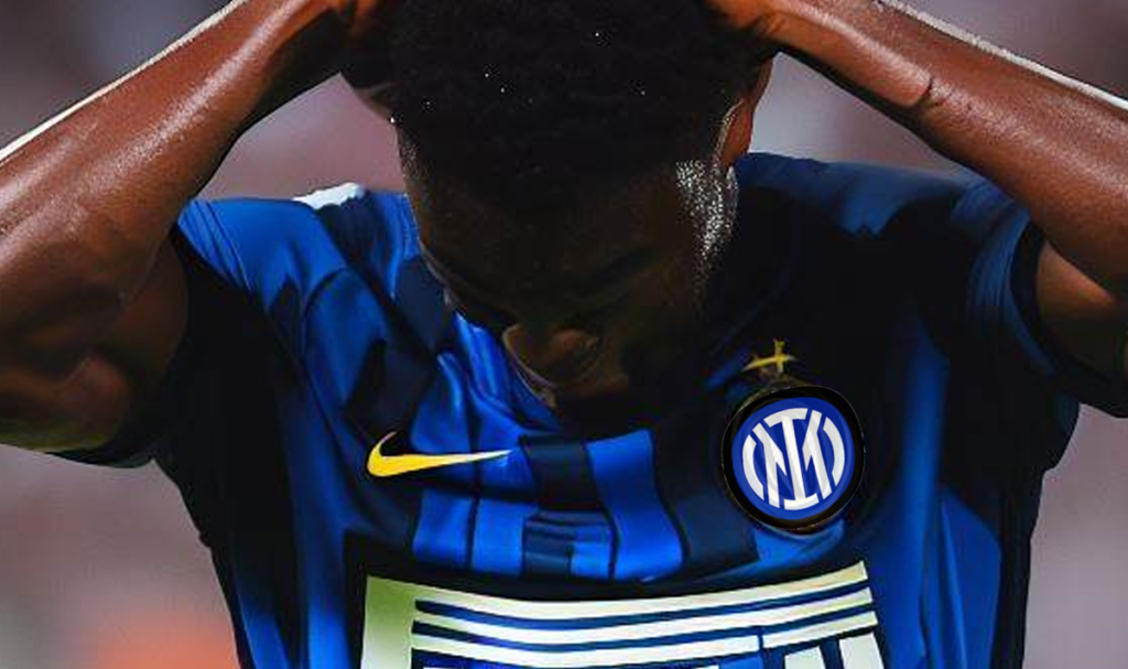 Un giocatore che sembra dell'Inter